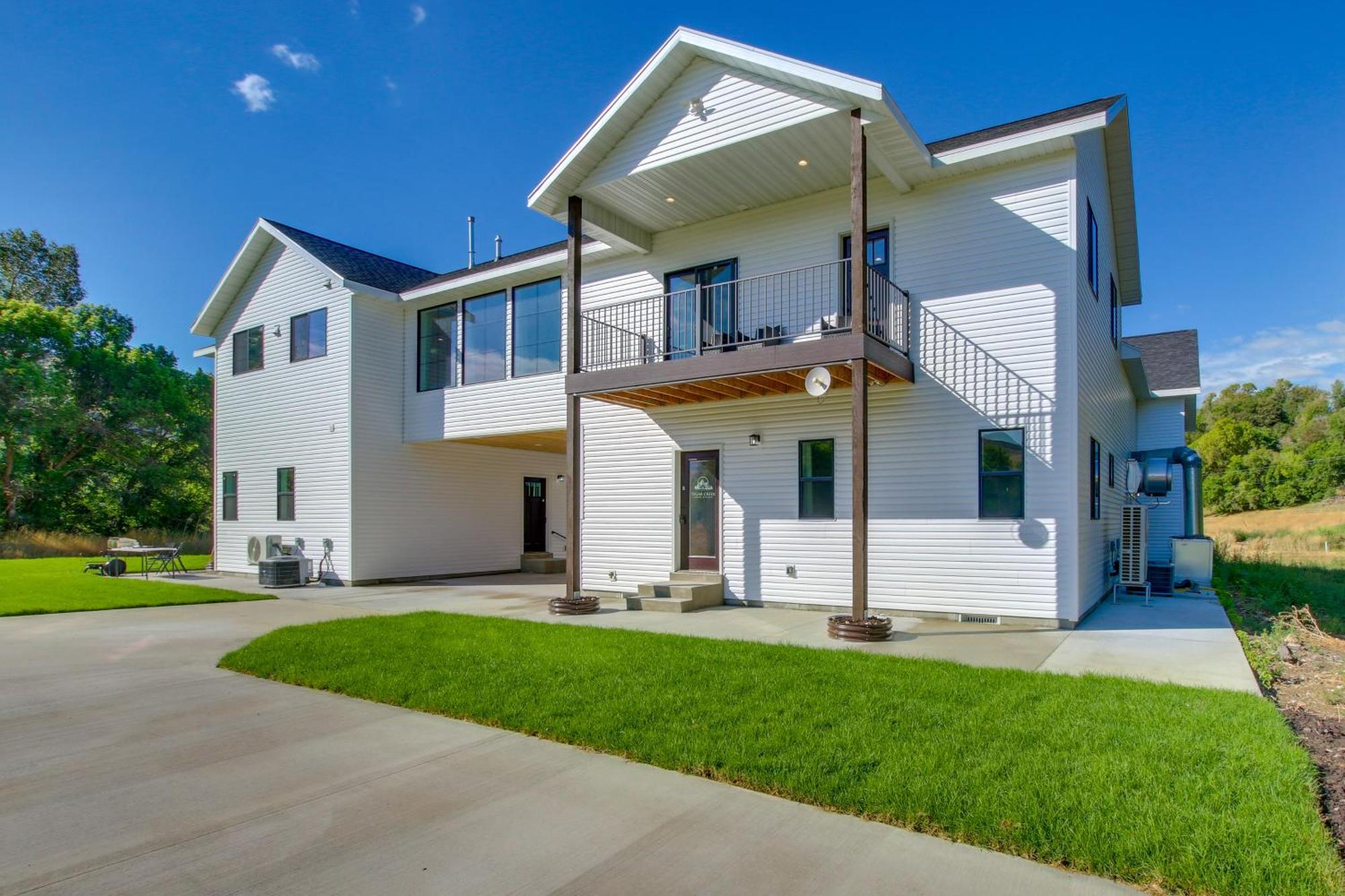 Spacious Idaho Home On Scenic Cub River! Preston Exteriör bild